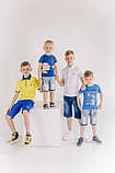 Літні джинсові шорти для хлопчика з блакитними вставками DAS, фото 5