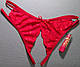Трусики  / Жіночі трусики з відкритою промежиною 44 - 46 р   Нижня білизна Еротичні жіночі трусики, фото 5
