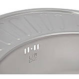 Кухонна раковина Lidz 5745 0.8мм Micro Decor, фото 6