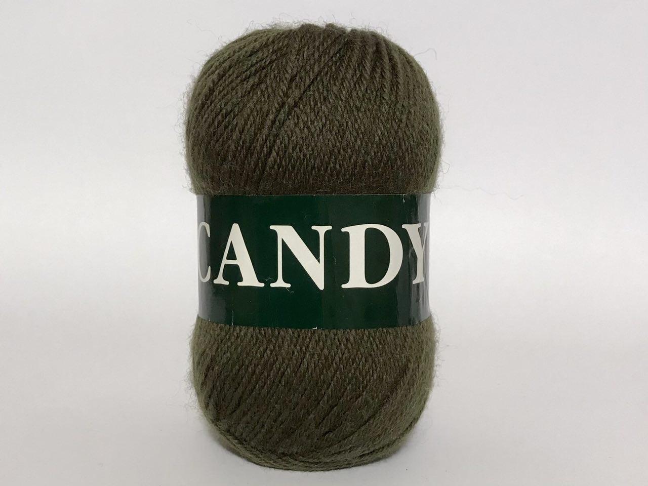Пряжа вовняна Vita Candy, Color No.2510 болотний