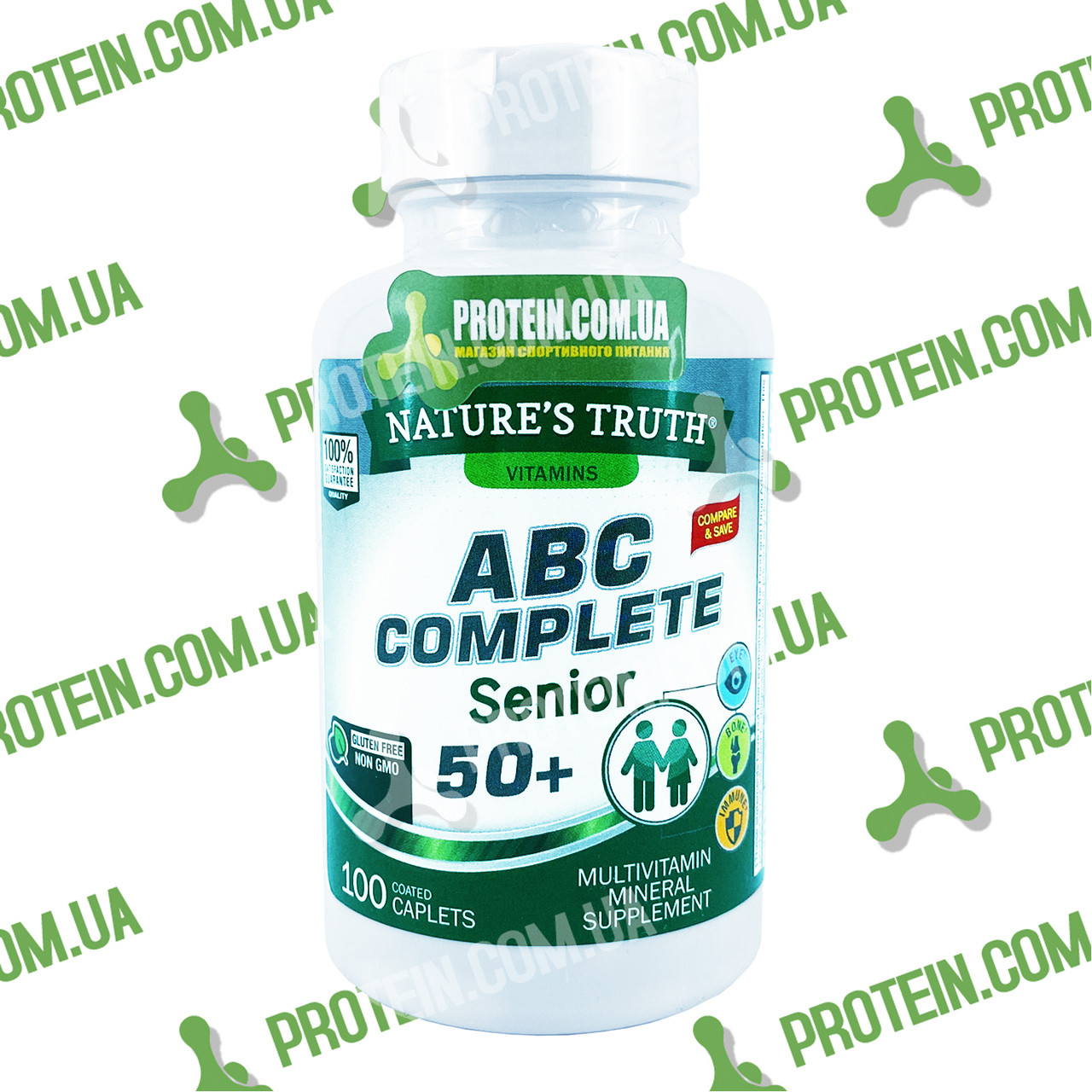 Вітаміни USA ORIGINAL!! Nature`s Truth ABC Complete Senior 50 Plus 100 таб