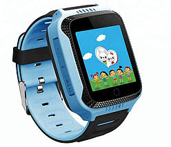 Дитячий розумний смарт-годинник Smart baby watch Q529 GPS з камерою прослуховування для дітей із трекером Блакитний, фото 4