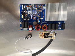 Комплект для ремонту індукційній плиті. В комплект входить плата a-817a і пульт як на фото.