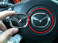 Емблема Mazda 3,6 СХ5,СХ7,СХ9 на кермо,значок мазда ,багажник,решітку