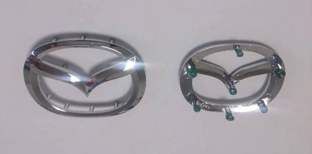 Эмблема Mazda 3,6 СХ5,СХ7,СХ9 на руль,значок мазда решётку,багажник (ID ...