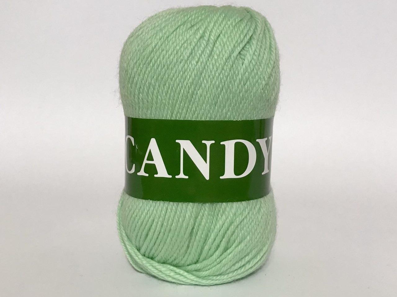 Пряжа вовняна Vita Candy, Color No.2517 м'ятний