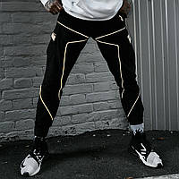 Мужские брюки-карго Пушка Огонь Xeed M модные молодежные черные штаны cargo весна подростковые брюки карго