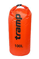 Гермомешок Tramp PVC Diamond Rip-Stop оранжевый 100л (TRA-210-orange)