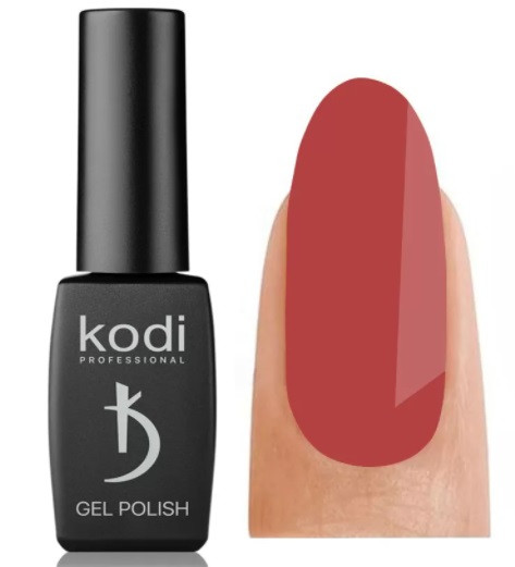 Гель-лак Kodi No075 SL (Темний лососевий), 8 мл