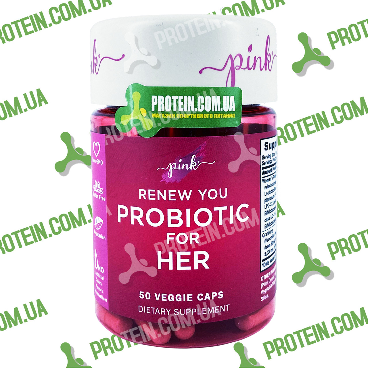 Пробіотики Жіночі Pink Probiotic for Her, 50 капс