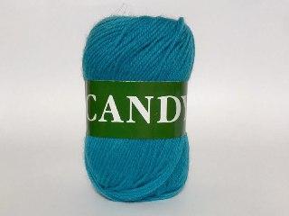 Пряжа вовняна Vita Candy, Color No.2527 яскрава бірюза