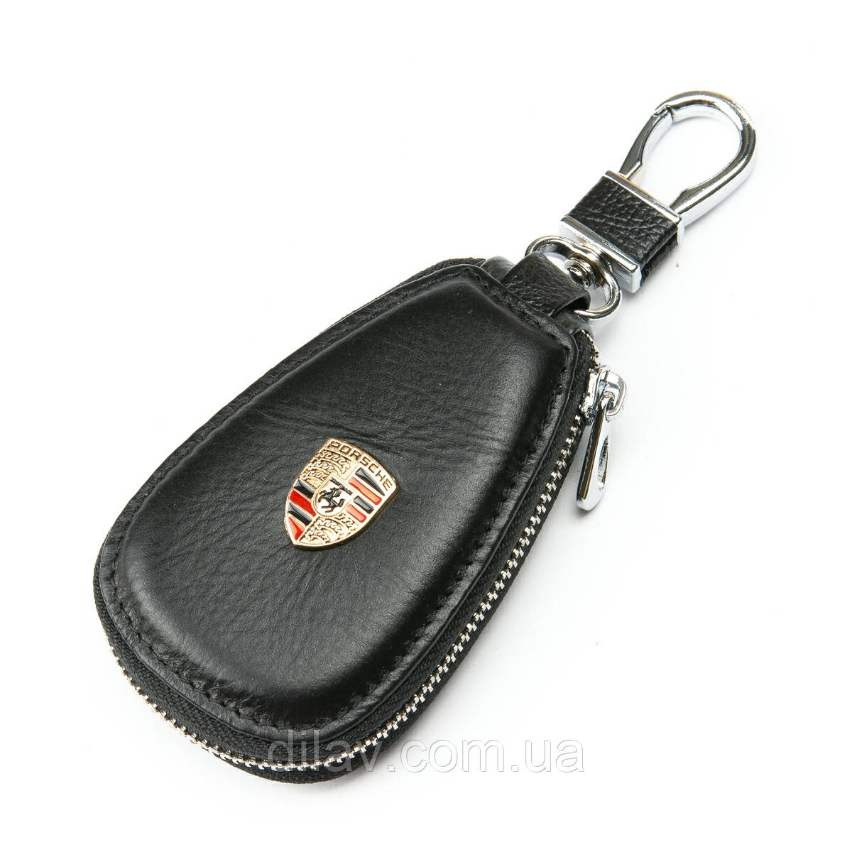 Шкіряна авто ключниця Porsche