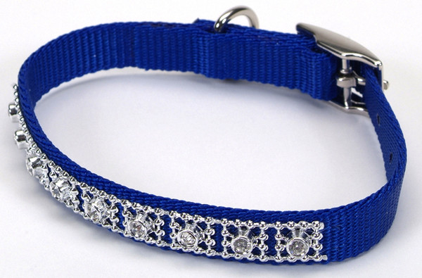 Coastal Jeweled нашийник для собак, синій — 1 см. Х25 см., фото 1