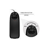 Страпон Ultra Passionate Harness Dual Vibration Flesh, фото 3