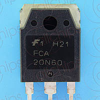 MOSFET N-канал 600В 20А 150мОм Fairchild FCA20N60 TO3P