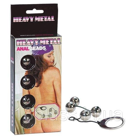 Анальні кульки Heavy Metal Anal Beads, фото 1
