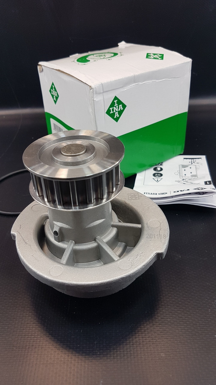 Насос водяний (помпа) Ланос, Нексія, Авео з 8-клапанним мотоором 1.5 INA 538 0073 10, фото 1