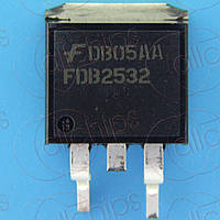 MOSFET N-канал 150В 79А 16мОм Fairchild FDB2532-F085 D2PAK