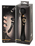 Водонепроникний вібромасажер Cleopatra Wand Massager Black, фото 10