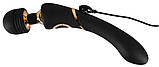 Водонепроникний вібромасажер Cleopatra Wand Massager Black, фото 7