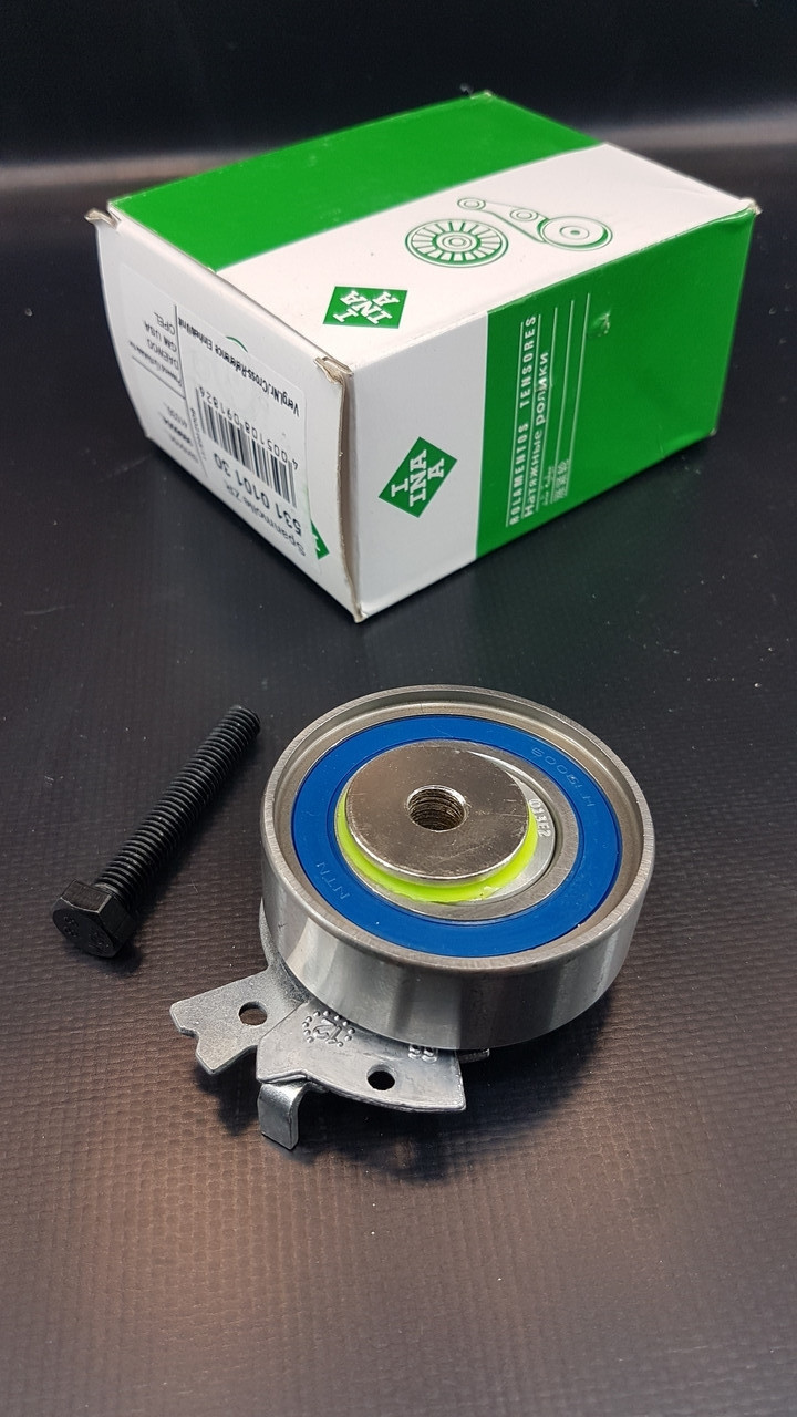 Ролик натягувач ременя ГРМ Ланос 1,5, Авео 1.5 INA 531010130, фото 1