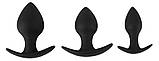 Набір анальних пробок Black Velvets Anal Trainer Set, фото 2