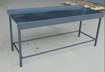 Стіл виробничий металевий 600х2000х850мм