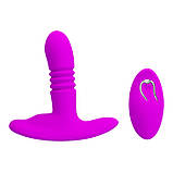 Вібромасажер простати з пультом дистанційного керування Pretty Love Heather Vibro Stimulator Pink, фото 4