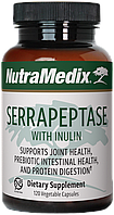 NutraMedix Serrapeptase / Серрапептаза протеолітичні ферменти 120 капсул