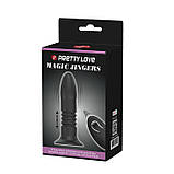 Анальна пробкаPretty Love Magic Jingers Plug Black, фото 3