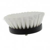 Щітка на дрель для хімчистки текстилю (90 мм) м'яка, біла, PNEUMATIC CARPET BRUSH WHITE, ТМ SGCB