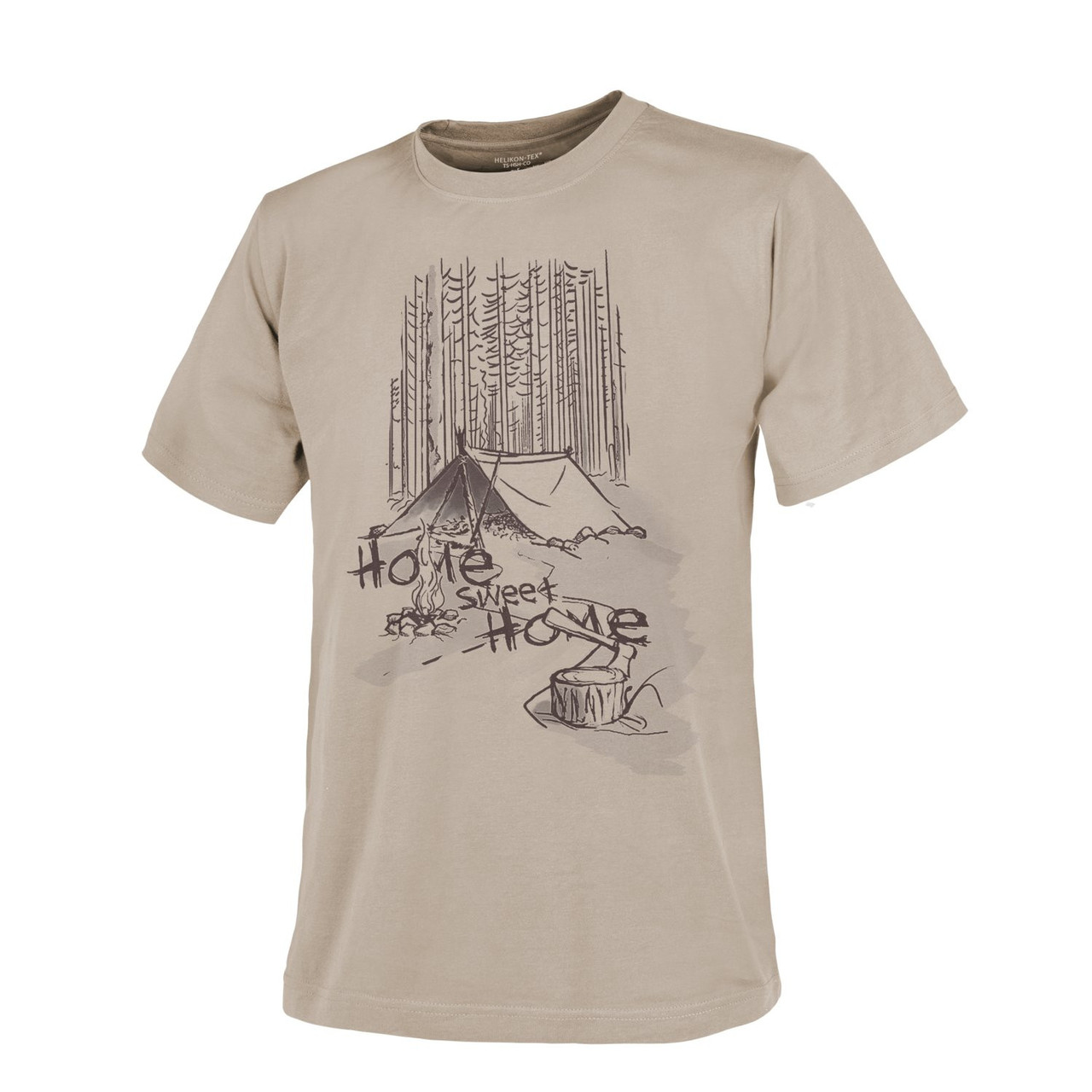 Футболка Helikon-Tex® T-Shirt (Home Sweet Home) - Khaki