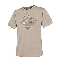 Футболка Helikon-Tex® T-Shirt (Outback Life) - Khaki