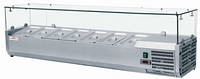 Витрина холодильная для топпинга Frosty VRX1500/380 на 5xGN1/3 + 1xGN1/2