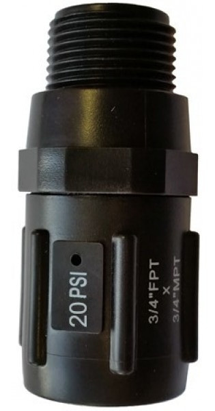 Редуктор зниження тиску з 7 до 3,2 бар з зовнішньою різьбою, фото 1