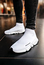 Жіночі кросівки Balenciaga Speed Trainer White 525712W05G09000, фото 4