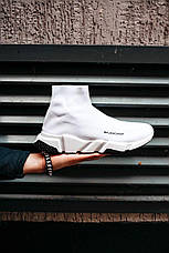 Жіночі кросівки Balenciaga Speed Trainer White 525712W05G09000, фото 3
