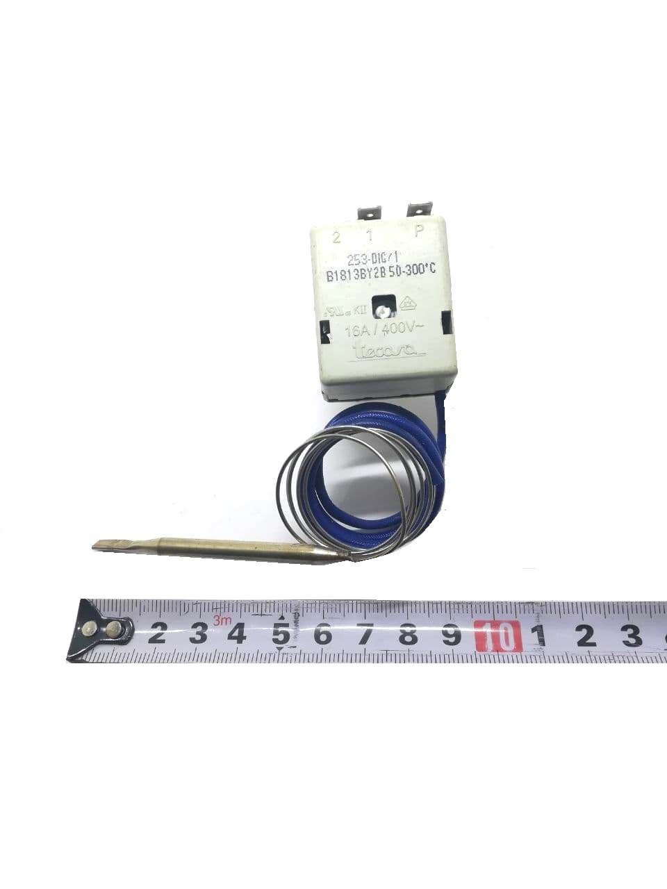 Капілярний Термостат 253-DIG / 2 контакту / Tmax = 50-300°С / 16A / 400V / Tecasa (Іспанія)