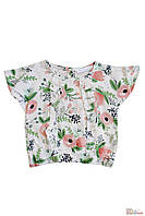 Блуза цветная для девочки (74 см.) NK Unsea