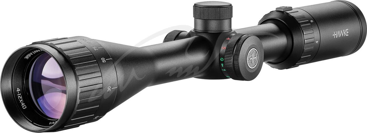 Приціл оптичний Hawke Vantage 4-12x40 AO сітка 17HMR 12х з підсвіткою