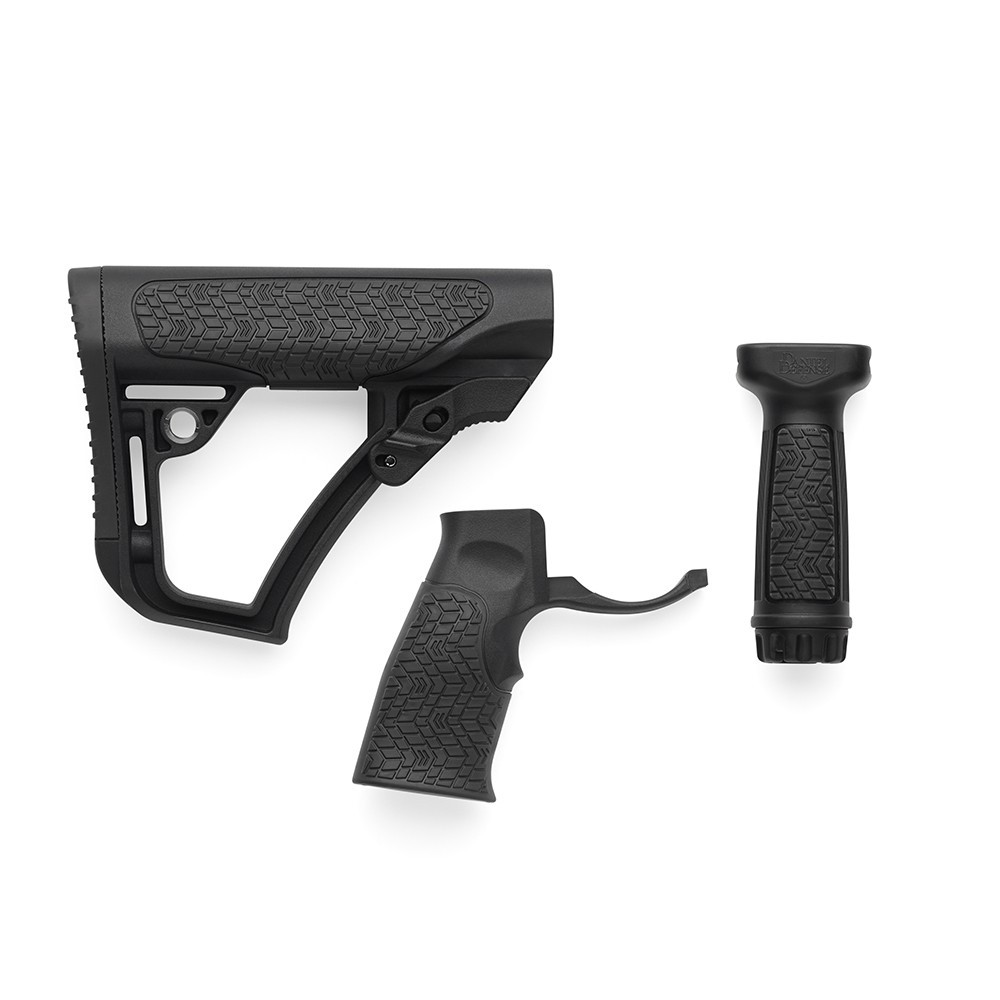 Набір Daniel Defense (приклад,пистол.ручка,рукоятка перекладу вогню) Black
