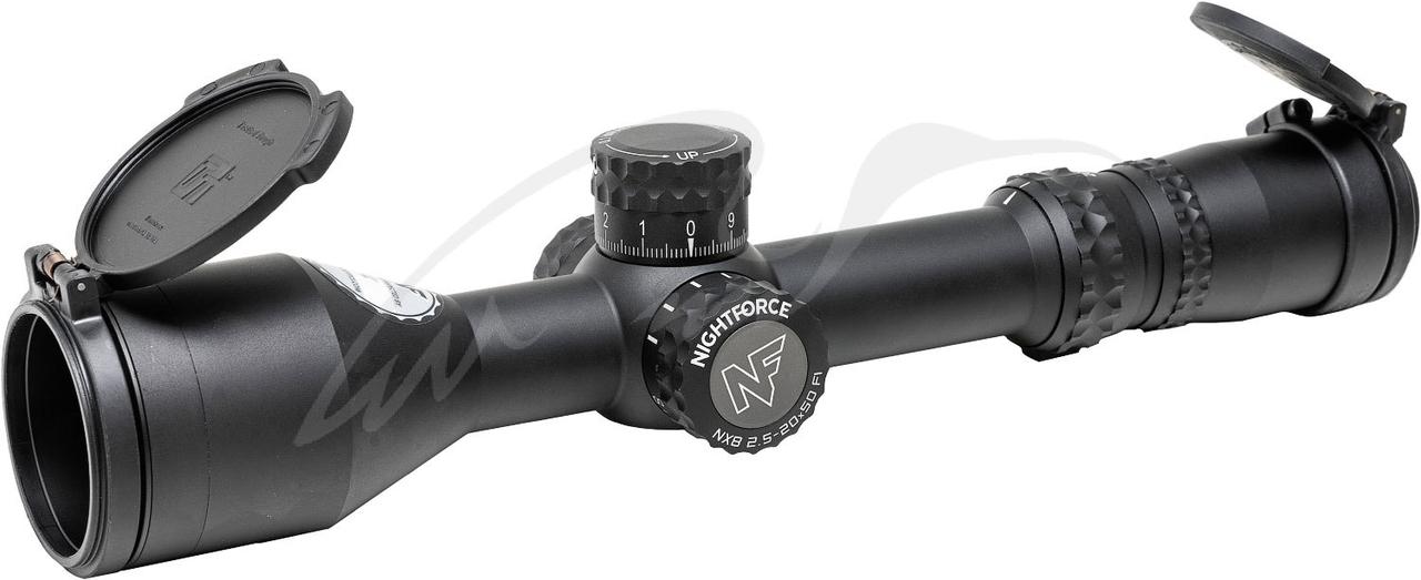 Приціл Nightforce NX8 2.5-20x50 F1 ZeroS Dig PTL. Сітка Mil-C з підсвіткою