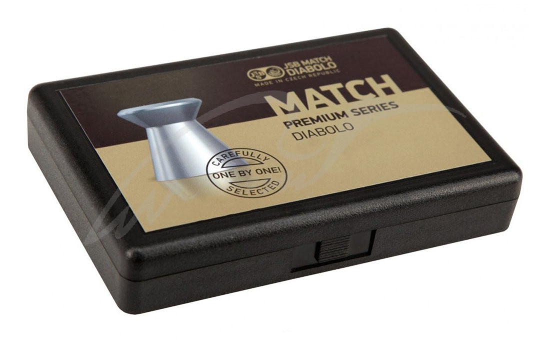 Кулі пневматичні JSB Match Premium MW. Кал. 4.5 мм, Вага - 0.52 р. 200 шт/уп