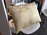 Подушка жовта з облямівкою Jab, фото 8