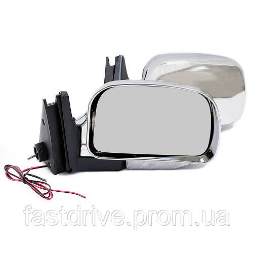 Зеркала ВАЗ 2107, 2105, 2104 хром широкие с поворотником (ID#21997853 ...