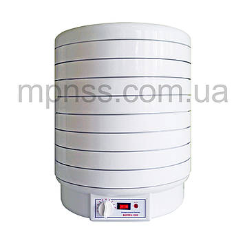 Електросушарка Волтера 1000 Люкс (капілярний термостат) КОМБІ-8 (8 рівнів, 8 суцільних і 5сетчастих піддонів).