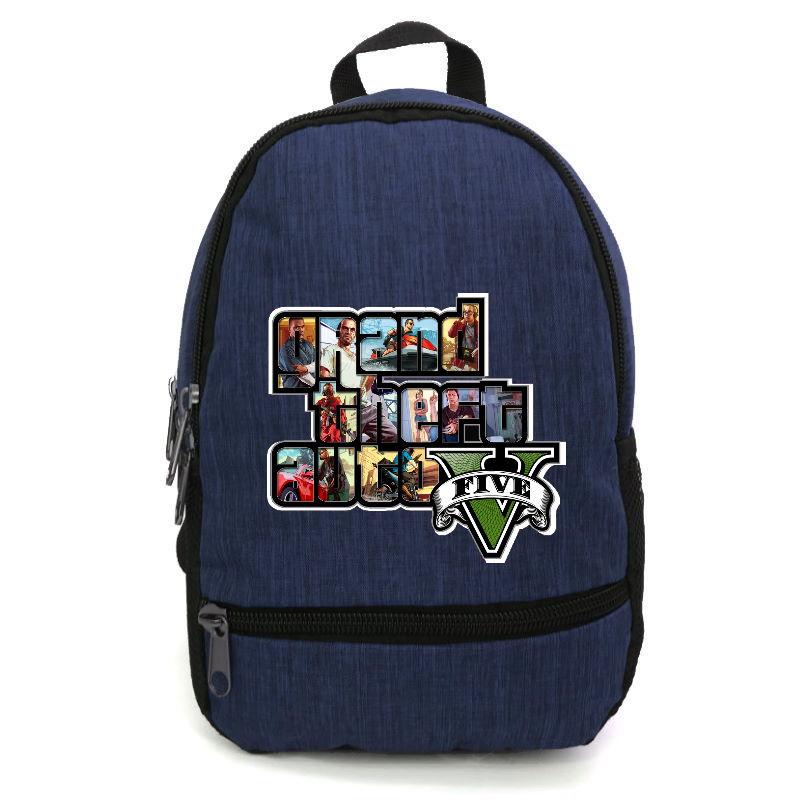 Рюкзак GTA підлітковий Cappuccino Toys (gta 005-blue) синій