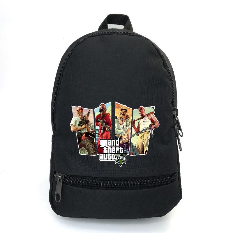 Рюкзак GTA підлітковий Cappuccino Toys (gta 007-black) чорний