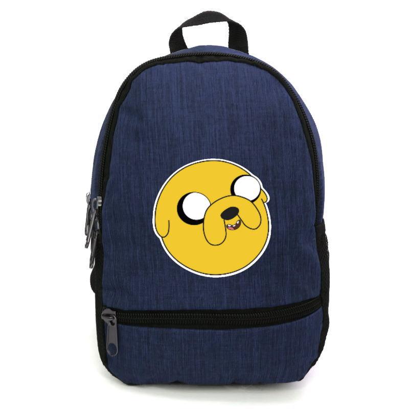 Рюкзак Час Пригод підлітковий Cappuccino Toys (Adventure time 006-blue) синій