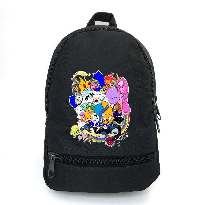 Рюкзак Час Пригод підлітковий Cappuccino Toys (Adventure time 008-black) чорний